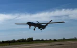 Le drone de combat Watchkeeper XR d’Elbit Systems. (Crédit : Elbit)