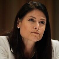 La procureure générale du Michigan, Dana Nessel, lors d’une interview accordée à l’Associated Press, à Philadelphie, le 21 novembre 2024. (Crédit : Matt Slocum/AP Photo)