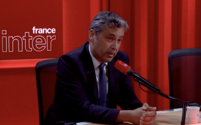 Olivier Galzi (Crédit : capture d'écran YouTube)
