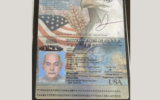 Un faux passeport américain d’Avi Golan, sur une capture d’écran partagée par la presse marocaine. (Crédit : yabiladi.com)