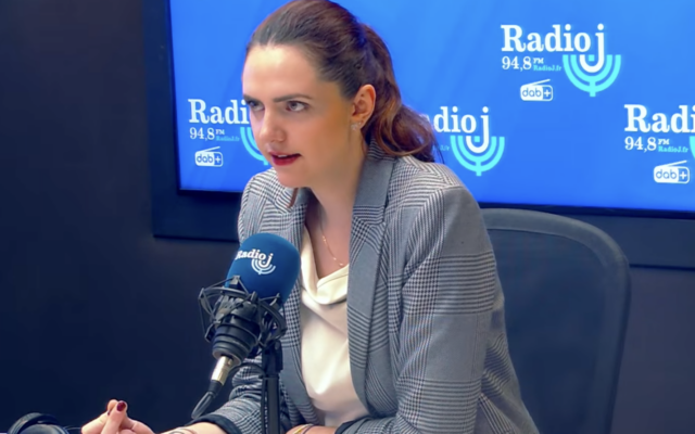 Diane Richard (Crédit : capture d'écran YouTube RadioJ) Diane Richard (Crédit : capture d'écran YouTube RadioJ)