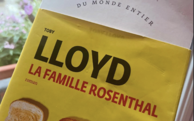 "La Famille Rosenthal” de Toby Lloyd, chez Gallimard. (Crédit : Capture d’écran/Instagram; utilisée conformément à l'article 27a de la loi sur le droit d'auteur)