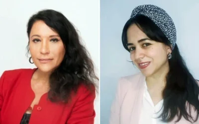 La professeure Iris Shai de l'université Ben-Gurion du Neguev, doyenne de l'École de durabilité de l'université Reichman et professeure associée à l'université Harvard, à gauche (avec l'aimable autorisation de Nir Slakman), et la Dre Dafna Pachter, de l'université Ben-Gurion du Neguev. (Autorisation)