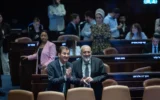 Séance plénière dans l'hémicycle de la Knesset, le 27 mai 2026. (Crédit: : Yonatan Sindel/Flash90)