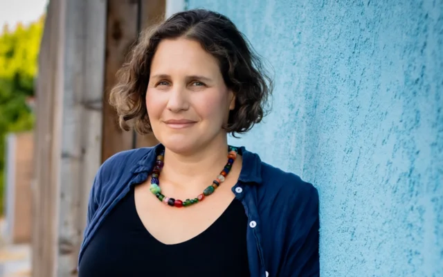Daniela Gerson, l’auteure de The Wanderers. (Crédit : Kait Lavo/JTA)