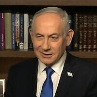 Capture d'écran du Premier ministre Benjamin Netanyahu lors d'une interview accordée à CNBC, le 3 juin 2026. (Crédit : CNBC)