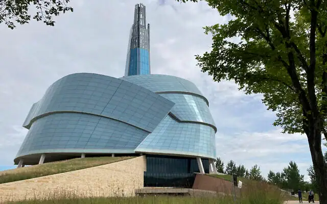 Le Musée canadien pour les droits de la personne. (Photo AP/Felicia Fonseca)