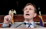 Le député Dan Goldman, démocrate de l'État de New York, s'exprimant lors d'une conférence de presse, au Capitole, à Washington, le 2 juillet 2025. (Crédit : Mariam Zuhaib/AP)