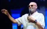 Le chanteur israélien Yishai Levi, le 8 novembre 2024. (Moshe Shai/FLASH90)