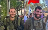 Le capitaine Shahar Gamla, 23 ans (à gauche), et le sergent Ohad Yaari, 21 ans.