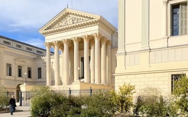 Palais de justice de Montpellier. Capture d’écran d’une vidéo publiée sur YouTube. Palais de justice de Montpellier. Capture d’écran d’une vidéo publiée sur YouTube.