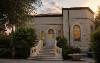 La Villa Catana, dans le quartier de Talbieh, à Jérusalem (Crédit : Prosperity Real Estate) La Villa Catana, dans le quartier de Talbieh, à Jérusalem (Crédit : Prosperity Real Estate)