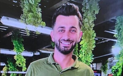 Le sergent-chef (Rés.) Basil Sweid tué un « accident opérationnel » dans le sud du Liban le 24 juin 2026, sur une photo non datée. (Crédit : Autorisation)