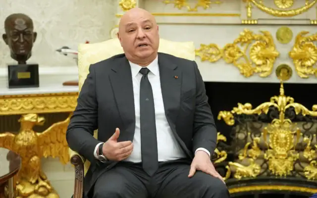 Le président libanais Joseph Aoun s'exprimant lors de sa rencontre avec le président Donald Trump dans le Bureau ovale de la Maison Blanche, à Washington, le 21 juillet 2026. (Crédit : Mark Schiefelbein/AP)