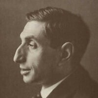 Portrait d'Alfred Flechtheim, marchand d'art juif allemand, né en 1878 à Münster et mort en 1937 à Londres. (Crédit : domaine public)