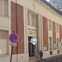 L'École normale catholique Blomet, située dans le XVe arrondissement de Paris. (Capture d'écran, Google Maps)