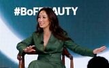 Susan Yara, fondatrice de Naturium, intervenant sur scène lors de la session « Inside the Industry » dans le cadre du Business of Beauty Global Forum 2025, organisé par The Business of Fashion au Stanly Ranch, à Napa, en Californie, le 10 juin 2025. (Crédit : Frazer Harrison/Getty Images pour The Business of Fashion/AFP)