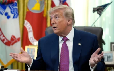 Le président américain Donald Trump s’exprime dans le Bureau ovale de la Maison Blanche, le 27 août 2026, à Washington. (Crédit: AP/Manuel Balce Ceneta) Le président américain Donald Trump s’exprime dans le Bureau ovale de la Maison Blanche, le 27 août 2026, à Washington. (Crédit: AP/Manuel Balce Ceneta)