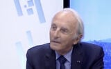André Levy-Lang (Crédit : capture d'écran YouTube)