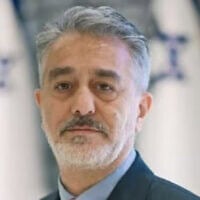 Walid Abu Haya, l'ambassadeur d'Israël en Géorgie. (Crédit : Autorisation)