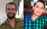 Le major (réserviste) Harel Birenstock (à gauche) et le sergent-major (réserviste) Tamir Vaknin, tués dans le sud du Liban le 5 août 2026. (Autorisation)