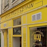 Capture d'écran de la devanture de la Boutique Jaune, dans le Marais avant l'incendie du 17-18 aout 2026. (Google Maps).