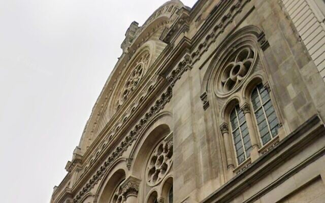 La Grande Synagogue de Paris, rue de la Victoire, dans le IX arrondissement de la capitale. (Capture d'écran - Google Maps).