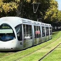 Le tramway de Lyon. (Crédit : Capture d'écran/Youtube @mrtram5535)