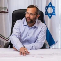 Le président du conseil régional de Binyamin, Yisrael Ganz, annoncé comme le prochain président du Conseil de Yesha, organisation faîtière d'autorités municipales des implantations de Cisjordanie, le 6 mai 2024. (Baruch Greenberg)