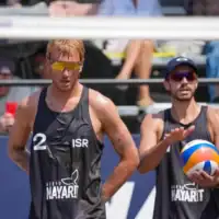 Kevin Cuzmiciov (à gauche) et Eylon Elazar en compétition au Nayarit Challenge, au Mexique, en mars 2026. (Crédit : Autorisation)