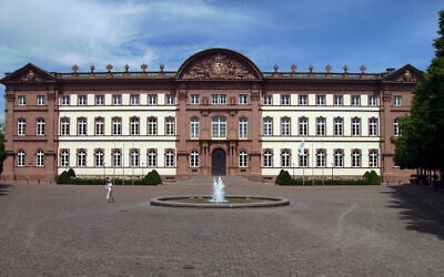 La cour régionale supérieure de Zweibrücken, dans l’ouest de l’Allemagne, en 2007. (Crédit : E.peiffer@gmx.net / CC BY-SA 3.0)