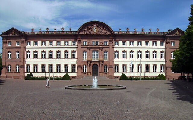 La cour régionale supérieure de Zweibrücken, dans l’ouest de l’Allemagne, en 2007. (Crédit : E.peiffer@gmx.net / CC BY-SA 3.0)