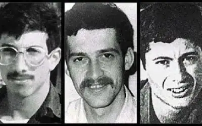 De gauche à droite : Zachary Baumel, Yehuda Katz et Zvi Feldman (Autorisation)