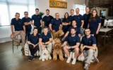 L'équipe de la startup de cybersécurité adossée à de l'IA Clarity, à Tel-Aviv. (Avec l'aimable autorisation d'Elhanan Moshkovitz)