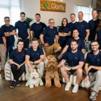 L'équipe de la startup de cybersécurité adossée à de l'IA Clarity, à Tel-Aviv. (Avec l'aimable autorisation d'Elhanan Moshkovitz)