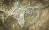 Le site du réacteur nucléaire syrien avant sa destruction par l’armée israélienne en 2007, photographié par satellite. (Crédit : Google Earth)