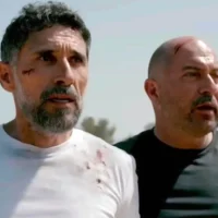 Doron Ben-David, à gauche, et Lior Raz dans la cinquième saison de « Fauda », dont deux épisodes dépeignent l’attaque sanglante du Hamas du 7 octobre 2023 (Autorisation)