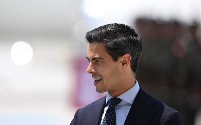 Le Premier ministre néerlandais, Rob Jetten, à Ankara, le 7 juillet 2026. (Photo : Muhammed Abdullah Kurtar / POOL / AFP)