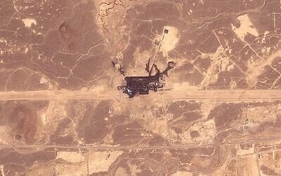 Cette image satellite fournie par Planet Labs PBC le 11 septembre 2026 montre le site d'une infrastructure endommagée par un incendie au sud-est de Médine, le long du tracé général de l'oléoduc Est-Ouest de l'Arabie saoudite. (Photo : Planet Labs/AFP) Cette image satellite fournie par Planet Labs PBC le 11 septembre 2026 montre le site d'une infrastructure endommagée par un incendie au sud-est de Médine, le long du tracé général de l'oléoduc Est-Ouest de l'Arabie saoudite. (Photo : Planet Labs/AFP)