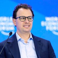 Dario Amodei, PDG et cofondateur d'Anthropic, participe à la réunion annuelle du Forum économique mondial à Davos, en Suisse, le 23 janvier 2025. (Crédit: AP/Markus Schreiber, archives)