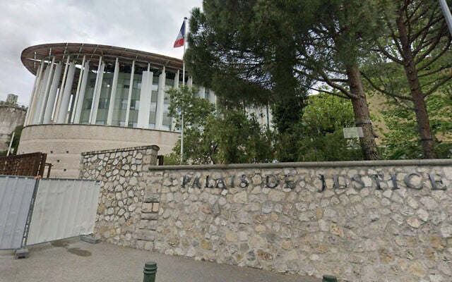 Le palais de justice de Grasse (Alpes-Maritimes), en avril 2026. (Crédit : Capture d’écran/Google Maps)