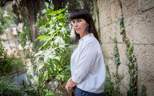 L'ancienne députée Einat Wilf, à Jérusalem, le 29 mai 2018. (Crédit : Miriam Alster/Flash90)