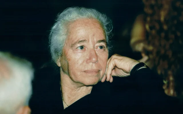 Rachel Rabin, the sister of late Israeli Prime Minister Yitzhak Rabin, passed away on September 11, 2026 in an undated photo. (Crédit: Moshe Shai/Flash90)