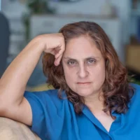 Devora Sharifian Bachar, candidate du parti Yashar, le 3 août 2026. (Crédit : Yossi Aloni/FLASH90)