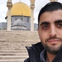 Abdallah Nabhan, un travailleur humanitaire de Gaza tué en avril 2024. (Crédit : Autorisation)