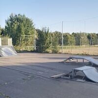 Le skatepark du Vaudreuil dans l'Eure. (Capture d'écran - Google Maps)