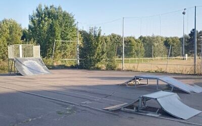 Le skatepark du Vaudreuil dans l'Eure. (Capture d'écran - Google Maps)