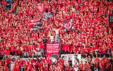 Extrait de la page Facebook officielle du club de football Hapoel Jérusalem, qui avait annoncé; le 15 mai 2025; qu’il célébrerait le centenaire de sa fondation avec un nouveau logo représentant Hersh Goldberg-Polin, un supporter et otage du Hamas assassiné pendant sa captivité. (Autorisation)