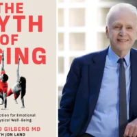 "The Myth of Aging", écrit par le docteur Arnold Gilberg. (Crédit : Autorisation)