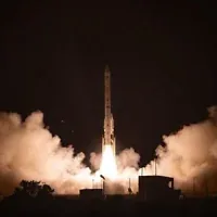 Le lancement du satellite espion Ofek 19 depuis la base aérienne de Palmachim, le 2 septembre 2025. (Ministère de la Défense)